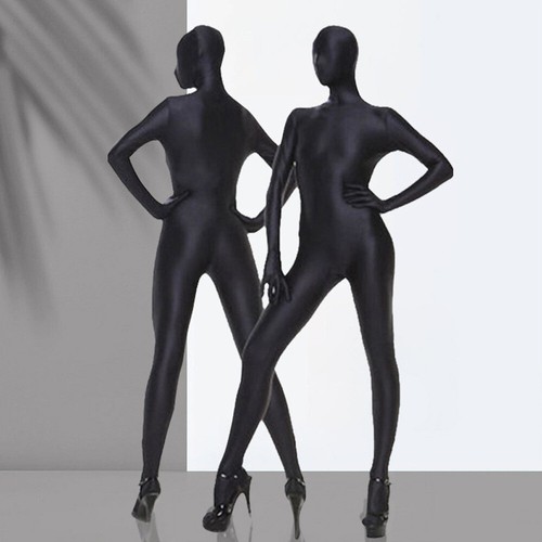 Unisex zentai suit back - suit, zipper