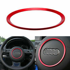 Red Steering Wheel Decal Cover