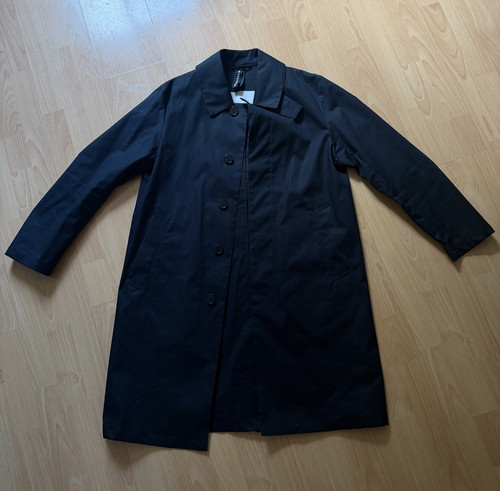 Mackintosh men black trench - men's,