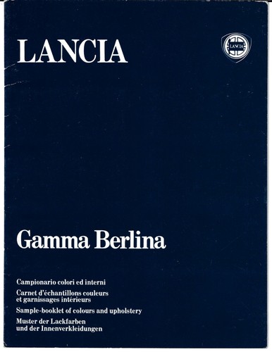 Lancia gamma berlina - gamma,
