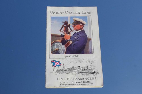 Union castle line rms - union,