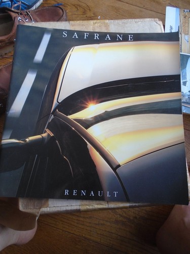 Renault safrane range brochure - renault,