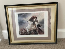 Mick Cawston signed, limited edition print - English Pointers