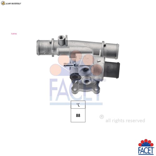 Thermostat coolant 8116 - thermostat, for