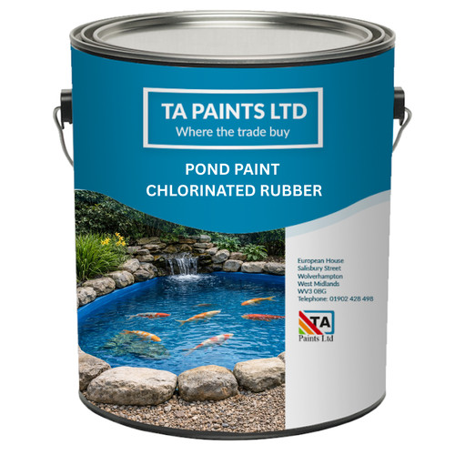 Pond paint chlorinated rubber - pond,