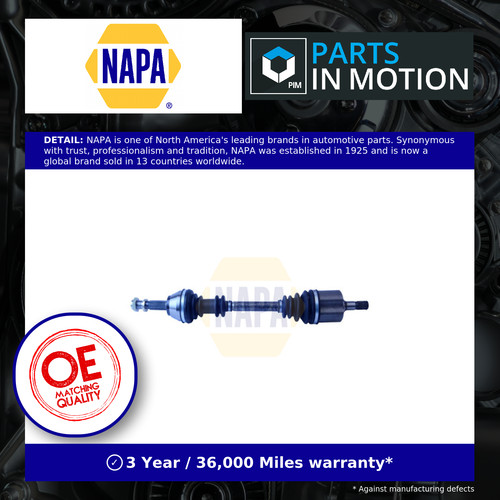 Drive shaft fits - fits, talbot