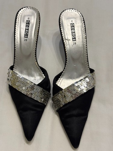 Vintage ladies black silver - &,