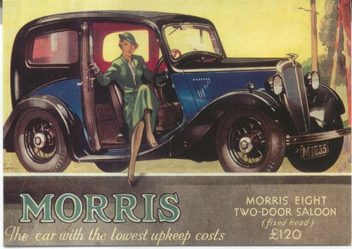 Morris eight two door - eight,