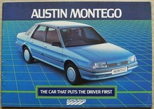 AUSTIN MONTEGO Car Sales Brochure c1985 #3623 2.0HLS Vanden Plas MG EFi ++