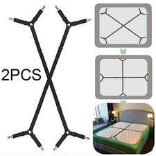 2x Adjustable Bed Fitted Sheet