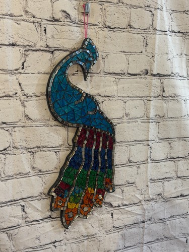 Rainbow blue peacock - blue,