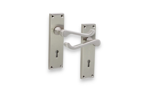 Satin nickel finish victorian - satin,