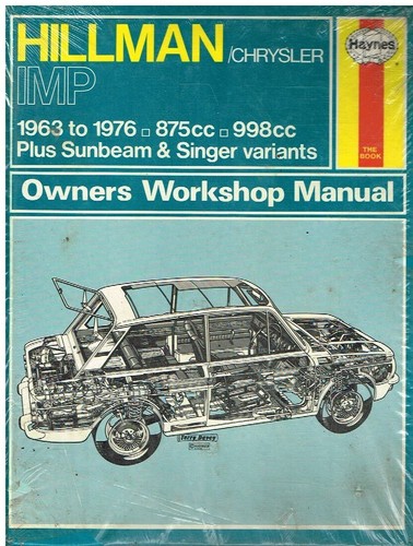 Hillman imp sunbeam stiletto - hillman,