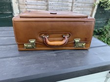 Vintage Tan Brown Leather Bag