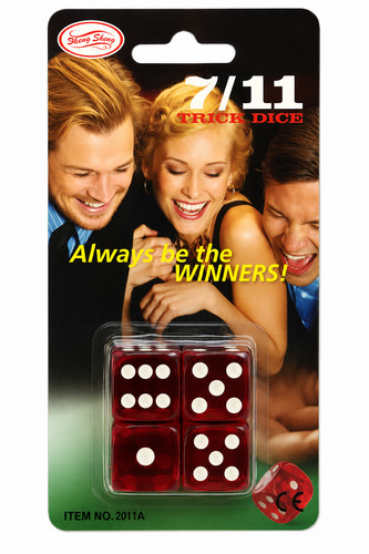 Loaded trick dice magic - trick,