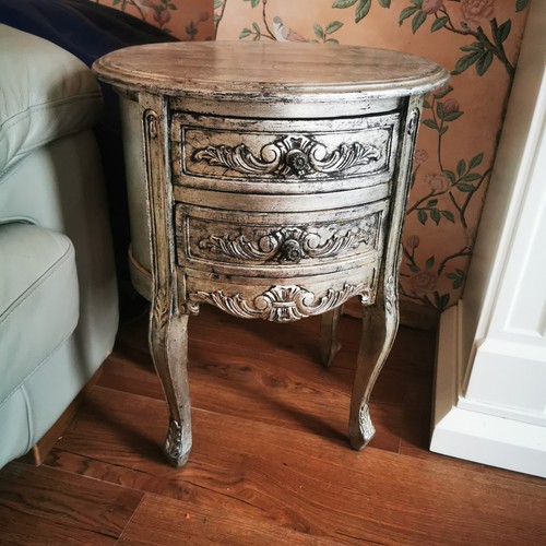 Antique silver cabinet shabby - antique,