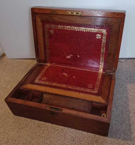 Vintage writing slope box - vintage,