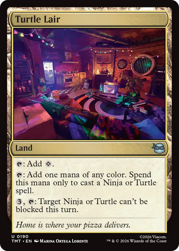 Mtg turtle lair - lair, [teenage