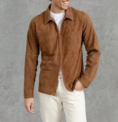 Brown spread collar racer - collar,