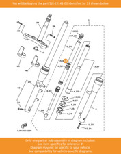 YAMAHA Spring, Front Fork