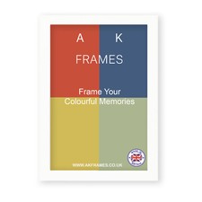 A0 A1 A2 A3 A4 A5 A6 Black Picture Frames Modern White Photo Poster Frame 36x24