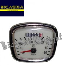 8075 - CONTACHILOMETRI A 90 KM CON LANCETTA ROSSA VESPA 125 VNB1T VNB2T VNB3T