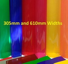 STAINED GLASS COLOURED WINDOW FILM TRANSPARENT SELF ADHESIVE VINYL FABLON