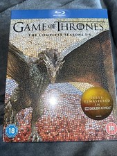 Game Of Thrones Box Set 1-6 Blue Ray Brand New