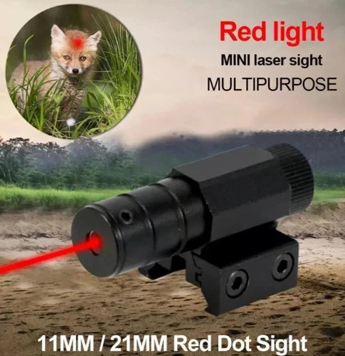 Red laser dot sight - laser,