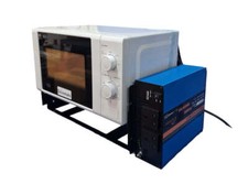 700 watt white microwave, 1500