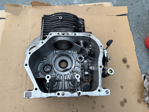 Bare engine crankcase block
