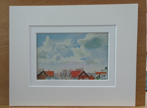 Bridlington rooftops and - rooftops,