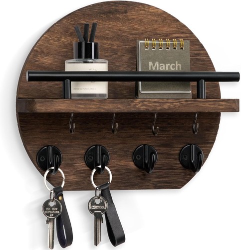 Inch wooden key holder - key,
