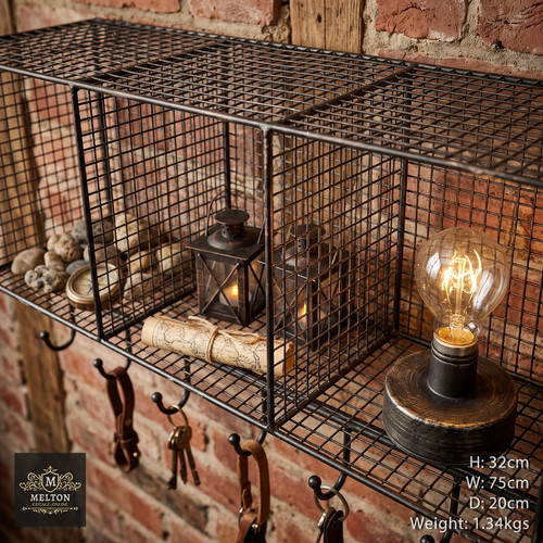 New wire metal cabinet wall - new,