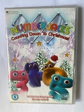 Numberjacks Counting Down To Christmas Dvd New/Sealed Free Postage