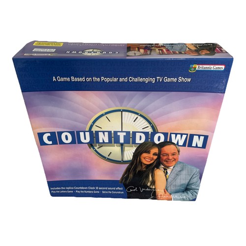 Countdown game with electronic - game,