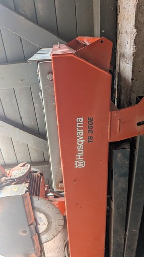 Husqvarna ts350e stone cutting - stone,