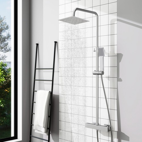 Bathroom thermostatic mixer - bathroom,