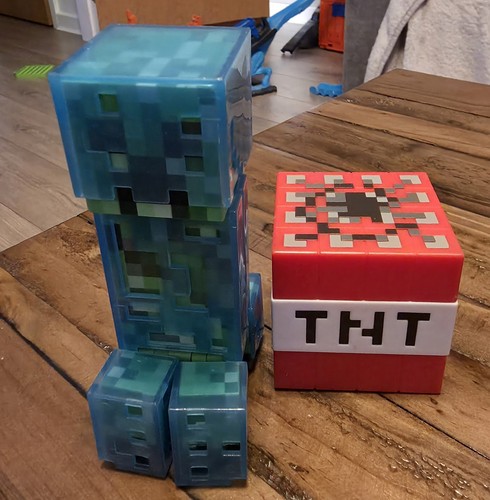 Minecraft diamond level - diamond, xl