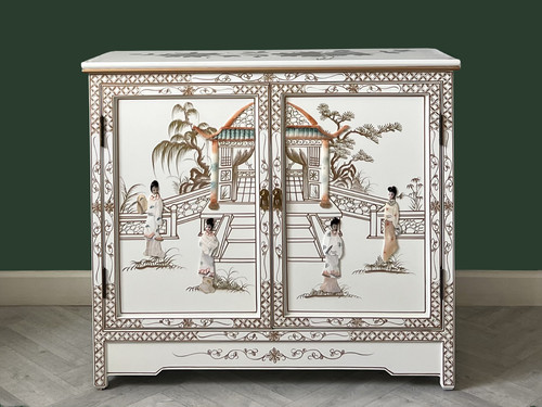 Chinese hand painted mother - mother, of