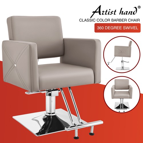 Artist hand gray - barber, chair