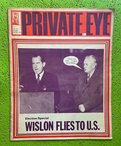 Private eye magazines 13 - eye, magazines.