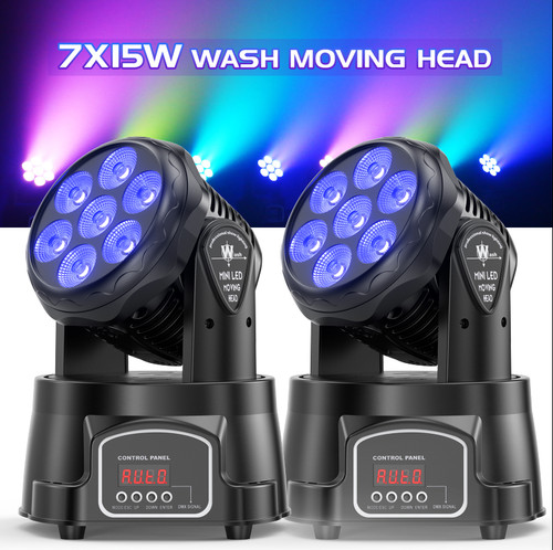 Pair moving head - moving, rgbw