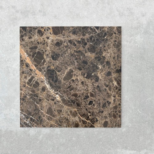 Brown emperador honed marble - emperador,