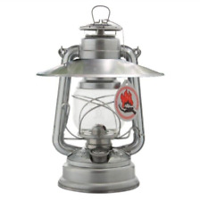 Feuerhand storm lantern with stainless steel lampshade in a set +++ storm cap