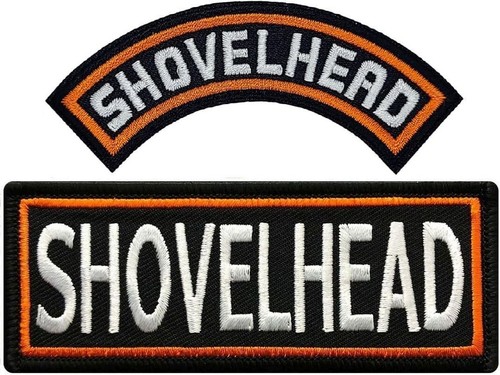 Shovelhead embroidered biker - shovelhead,