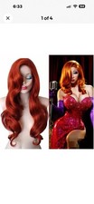 Jessica Rabbit Wig Red New One