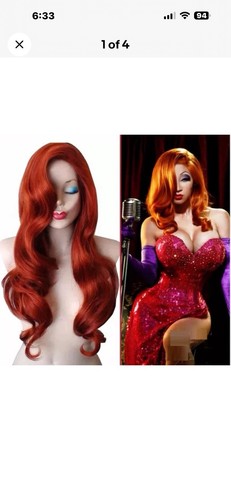 Jessica rabbit wig - wig, one