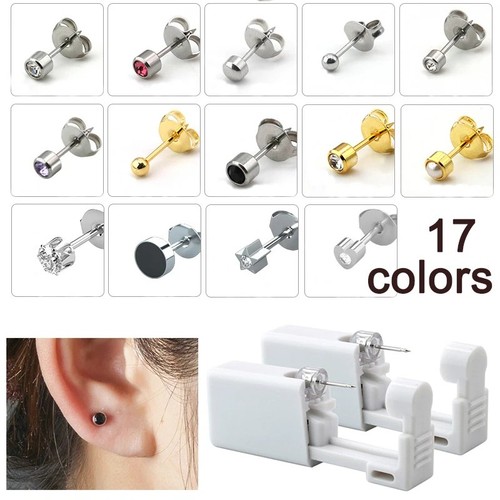 Disposable ear nose piercing - ear,