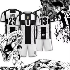 ⚽️🔥Blue Lock Cosplay Football Costume Barou Ubers T-Shirt + Shorts Soccer Anime